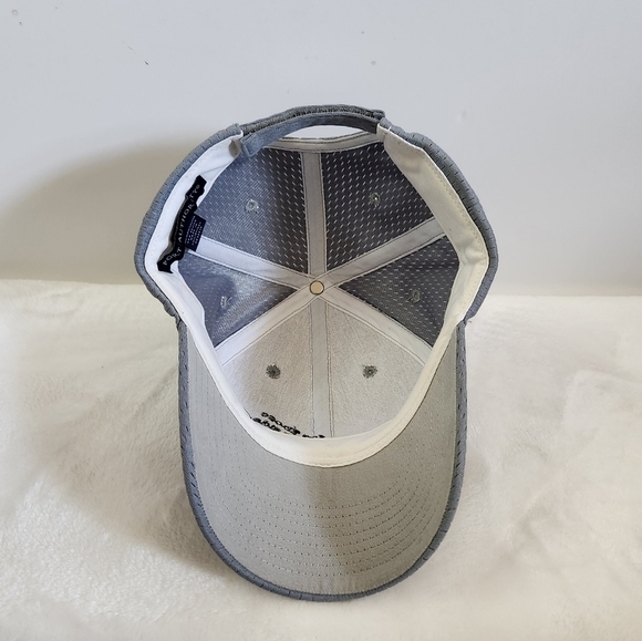 Port Authority Gray Black Whiskey For Those On The Inside Baseball Hat Cap - Picture 11 of 14